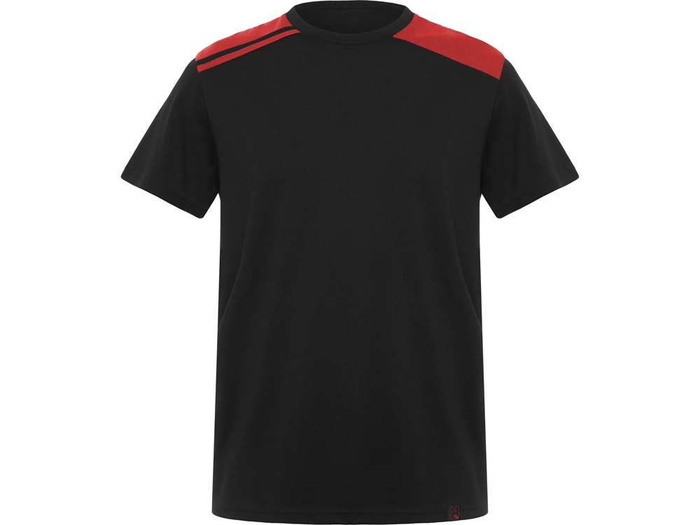 Футболка «Expedition» мужская - 3XL, черный-красный