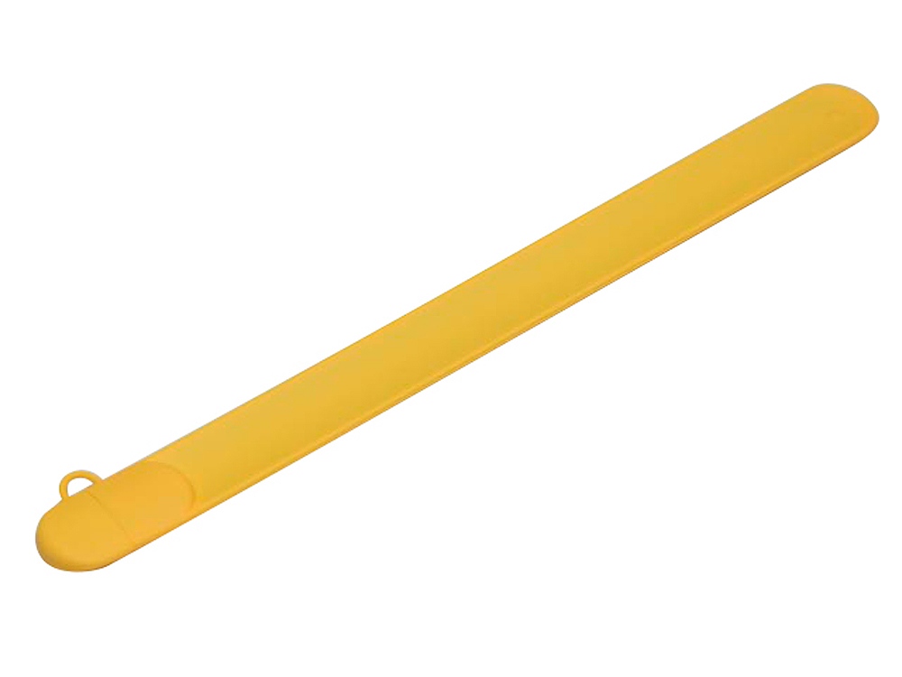 USB 2.0- флешка на 16 Гб в виде браслета - 64Gb, желтый