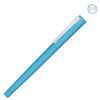 Ручка металлическая роллер «Brush R GUM» soft-touch с зеркальной гравировкой