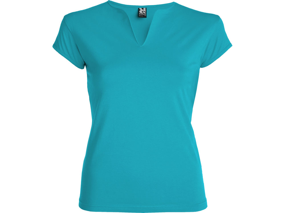 Футболка «Belice» женская - 2XL, бирюзовый