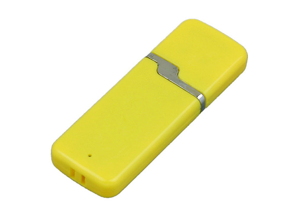 USB 3.0- флешка на 32 Гб с оригинальным колпачком - 128Gb, желтый