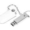 USB 2.0- флешка на 16 Гб в массивном корпусе с кожаным чехлом — изображение 2