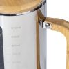 Френч-пресс в стальном корпусе и ручкой из бамбука «Coffee break» — изображение 5