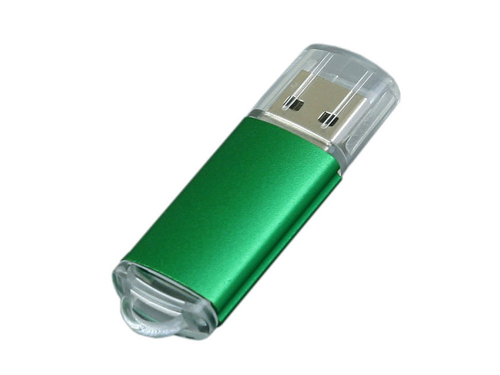 USB 3.0- флешка на 32 Гб с прозрачным колпачком - 128Gb, зеленый