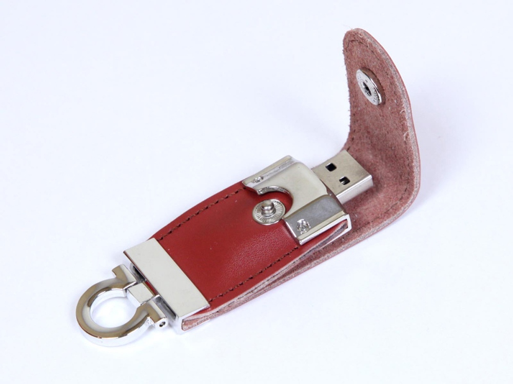 USB 2.0- флешка на 8 Гб в виде брелока - 32Gb, коричневый
