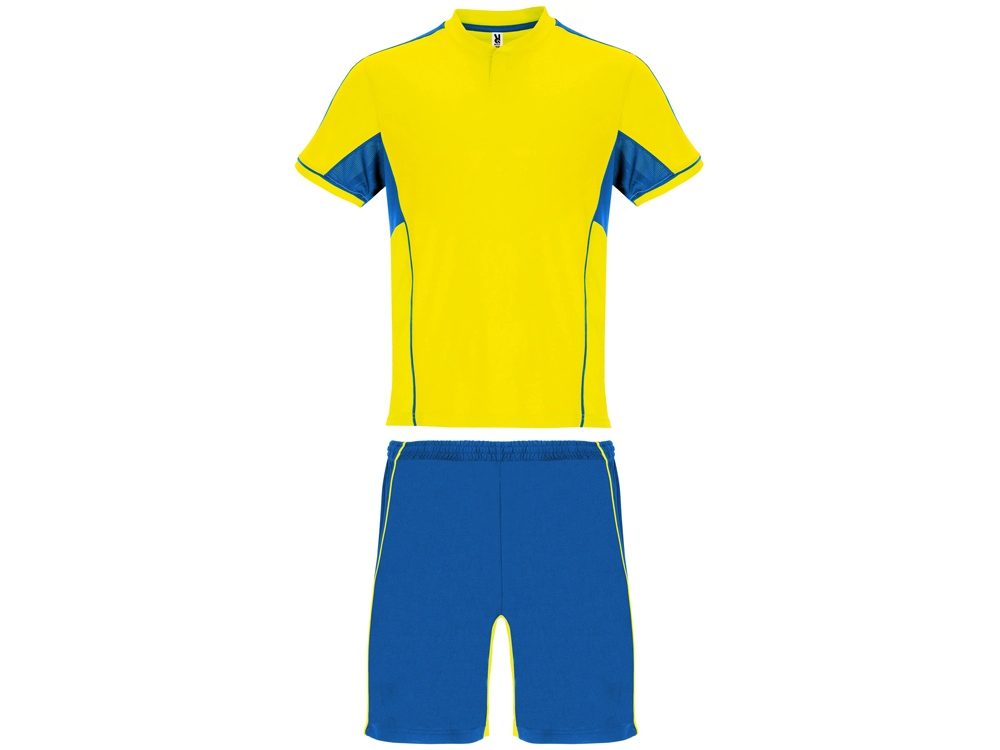 Спортивный костюм «Boca», мужской - XL, желтый-королевский-синий