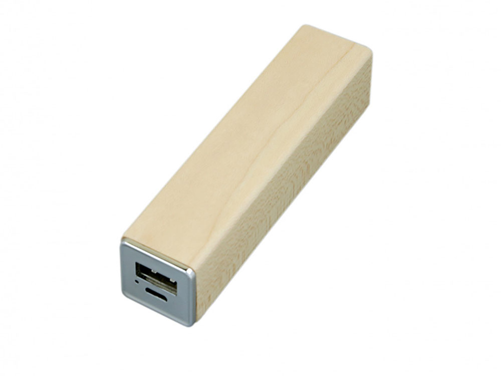 Внешний аккумулятор «Rung», 2200 mAh - 2600 mAh, белый