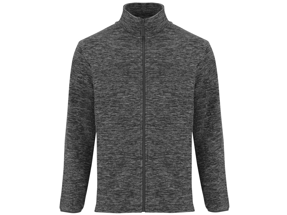 Куртка флисовая «Artic» мужская - 3XL, черный-меланж