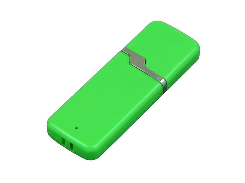 USB 2.0- флешка на 16 Гб с оригинальным колпачком - 64Gb, зеленый