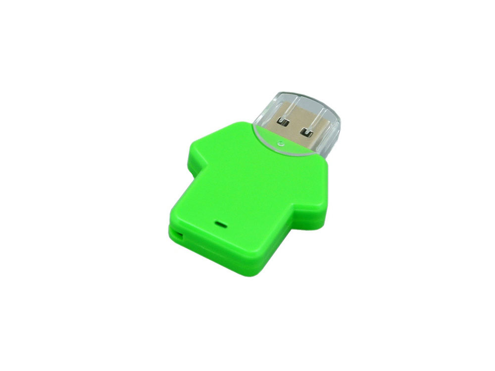 USB 3.0- флешка на 32 Гб в виде футболки - 128Gb, зеленый