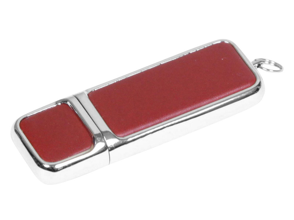 USB 3.0- флешка на 32 Гб компактной формы - 128Gb, коричневый-серебристый