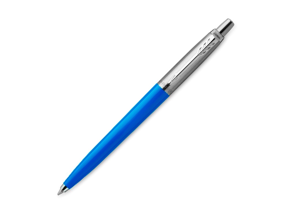 Ручка шариковая Parker Jotter Originals в эко-упаковке - синий-серебристый
