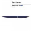 Ручка металлическая шариковая «San Remo», софт тач — изображение 2