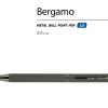 Ручка металлическая шариковая «Bergamo» — изображение 2