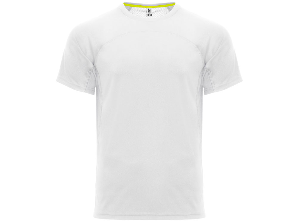 Спортивная футболка «Monaco» унисекс - 3XL, белый