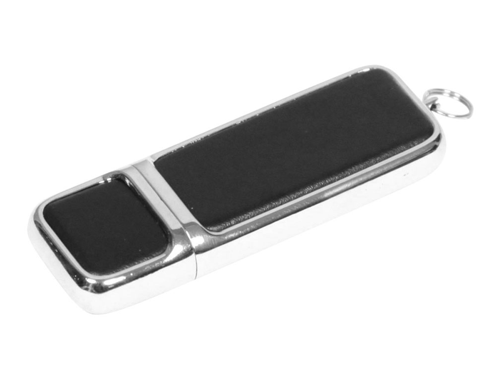 USB 3.0- флешка на 32 Гб компактной формы - 128Gb, черный-серебристый