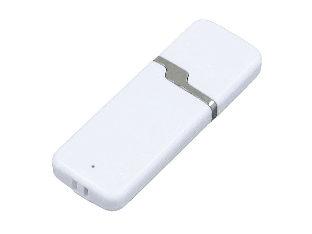USB 2.0- флешка на 16 Гб с оригинальным колпачком - 4Gb, белый