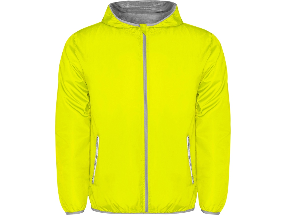Ветровка «Angelo» унисекс - 2XL, неоновый-желтый