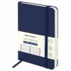 Блокнот МАЛЫЙ ФОРМАТ (93х140 мм) А6, BRAUBERG ULTRA, балакрон, 80 г/м2, 96 л., клетка, темно-синий, 113053 — изображение 4