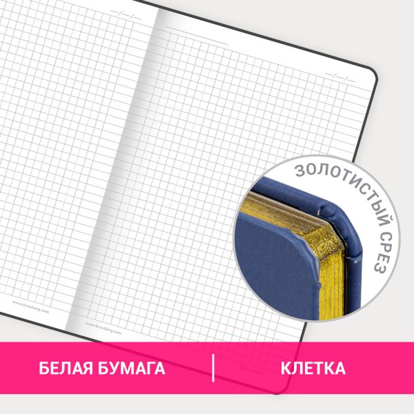 Блокнот А5 (143x210 мм), BRAUBERG VISTA "Rose", под кожу, твердый, срез фольга, 80 л., 112080 — изображение 11