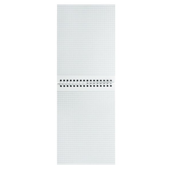 Блокнот А5 146х205 мм, 80 л., гребень, картон, жесткая подложка, клетка, BRAUBERG, "Стильный", 129818 — изображение 6