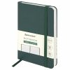 Блокнот МАЛЫЙ ФОРМАТ (93х140 мм) А6, BRAUBERG ULTRA, балакрон, 80 г/м2, 96 л., клетка, темно-зеленый, 113055 — изображение 4