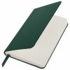 Блокнот МАЛЫЙ ФОРМАТ (93х140 мм) А6, BRAUBERG ULTRA, балакрон, 80 г/м2, 96 л., клетка, темно-зеленый, 113055 — изображение 6