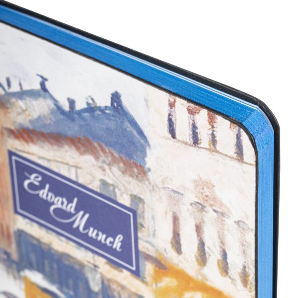 Блокнот А5 (143x210 мм), BRAUBERG VISTA "Edvard Munch", под кожу, гибкий, 80 л., 112060 — изображение 4