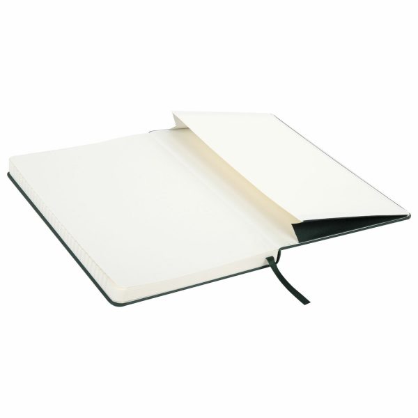 Блокнот А5 (130х210 мм), BRAUBERG ULTRA, балакрон, 80 г/м2, 96 л., клетка, темно-зеленый, 113035 — изображение 6