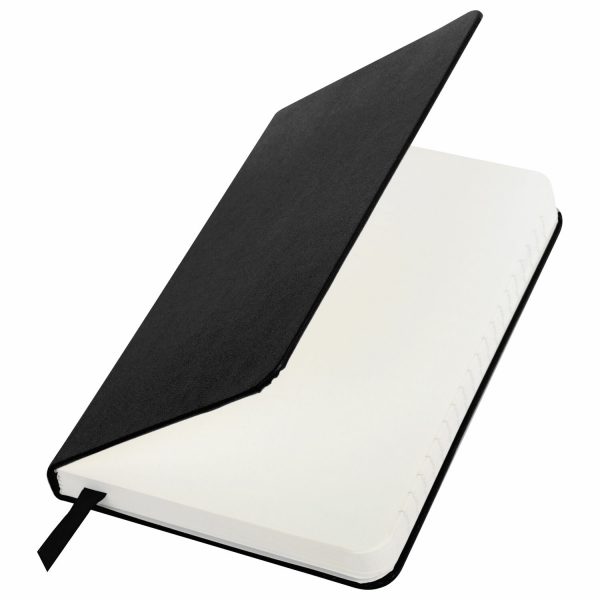 Блокнот МАЛЫЙ ФОРМАТ (93х140 мм) А6, BRAUBERG ULTRA, балакрон, 80 г/м2, 96 л., клетка, черный, 113052 — изображение 3