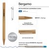 Ручка металлическая шариковая "Bergamo", золотистый — изображение 3