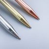 Ручка металлическая шариковая "Bergamo", золотистый — изображение 6