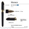 Ручка пластиковая шариковая «Monaco» — изображение 3
