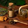 Чай зеленый, с соком ананаса и кусочками яблока/облепихи — изображение 4
