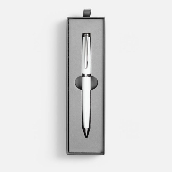 Ручка шариковая Letra Chrome в футляре — изображение 2