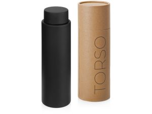 Вакуумный термос с медной изоляцией «Torso», 480 мл - черный