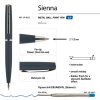 Ручка металлическая шариковая «Sienna» — изображение 3