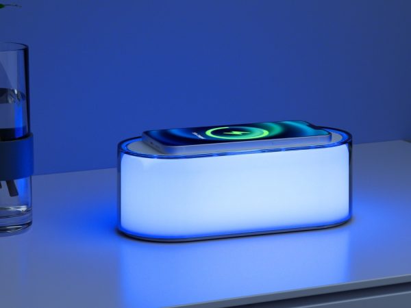 Ночник с беспроводной зарядкой и RGB подсветкой «Miracle», 15 Вт — изображение 9