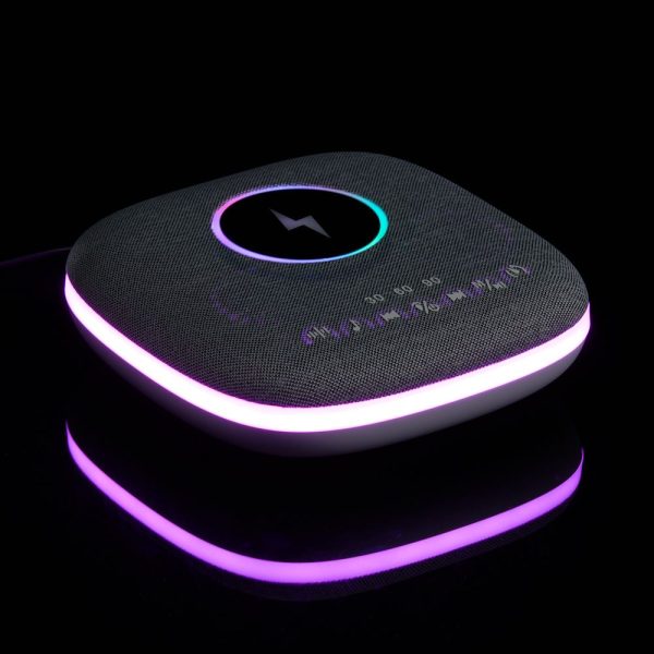 Bluetooth-колонка с беспроводной зарядкой и подсветкой Terrafonic — изображение 9
