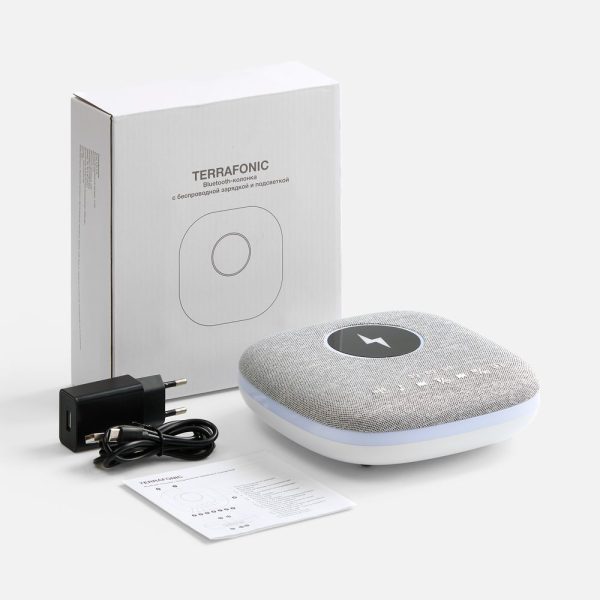 Bluetooth-колонка с беспроводной зарядкой и подсветкой Terrafonic — изображение 8
