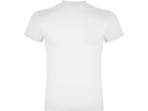 Футболка «Teckel» с карманом мужская - 3XL, белый