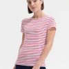 Футболка Miles Women белая с красным — изображение 4