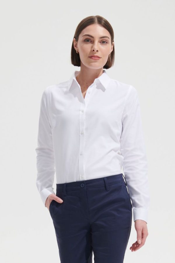 Рубашка женская Brody Women голубая — изображение 4