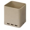 Настольный органайзер Cubic с функциями USB-хаба и беспроводной зарядки — изображение 3