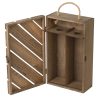 Коробка подарочная из массива дерева «Two-bottle box» — изображение 2