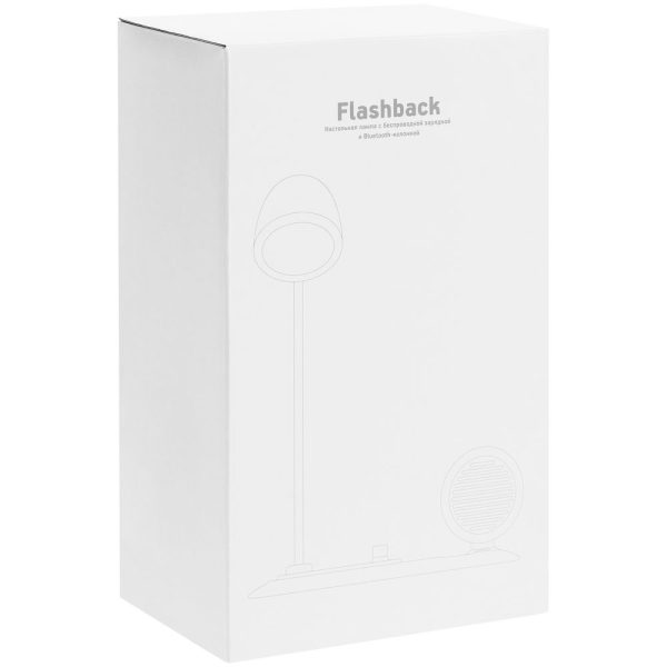 Лампа с колонкой и беспроводной зарядкой Flashback — изображение 15