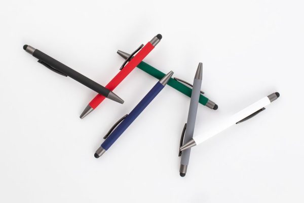 Ручка шариковая Atento Soft Touch Stylus со стилусом — изображение 5