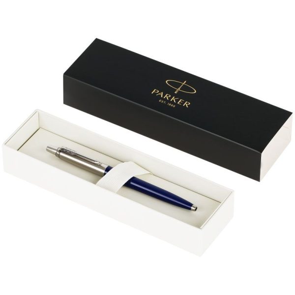 Ручка шариковая Parker Jotter Originals Navy Blue Chrome CT — изображение 4