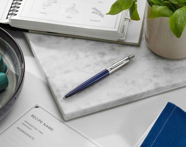 Ручка шариковая Parker Jotter Royal Blue CT — изображение 4