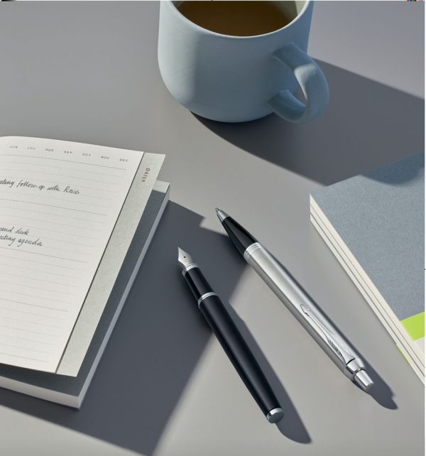 Ручка шариковая Parker IM Essential Stainless Steel CT — изображение 7